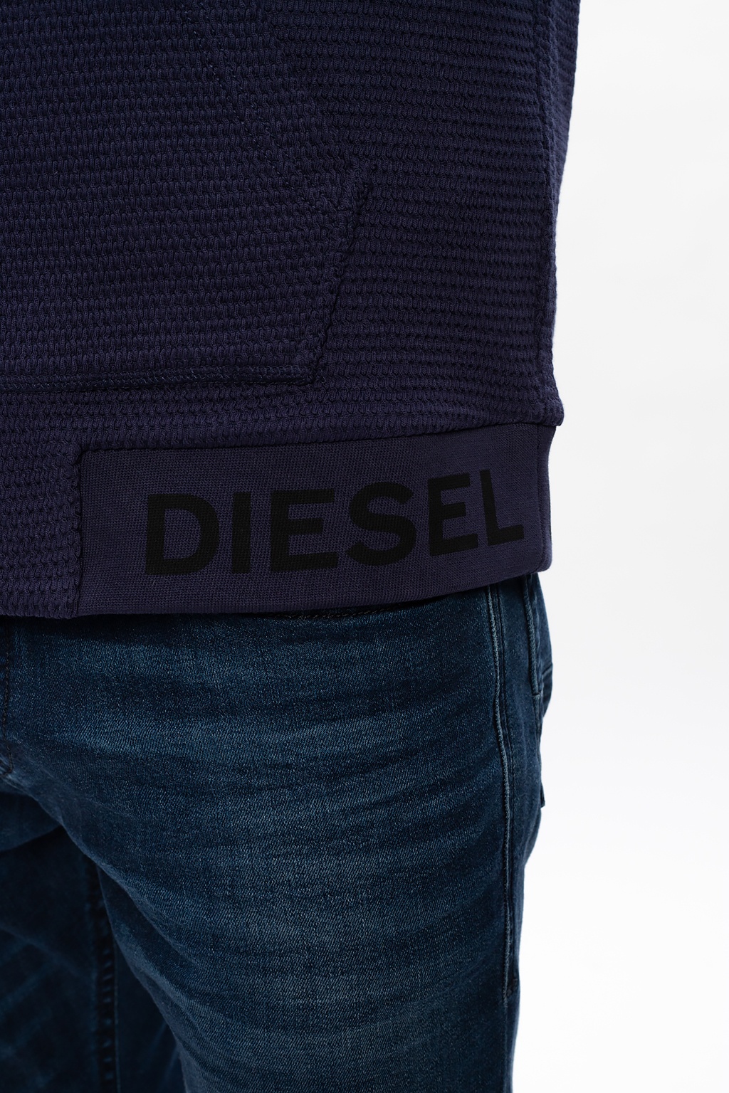 Diesel Waffle-knit hoodie